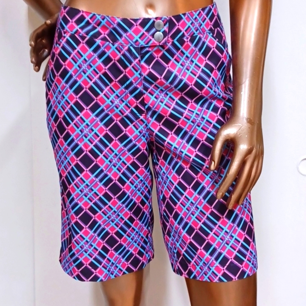 PGA Tour Diagonal Plain Golf Short